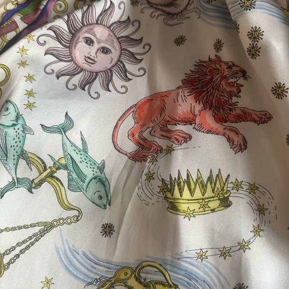 Zara Multicolor Chain Print Dress - Picture 14 of 16